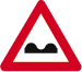 Panneau A13 Cassis ou dos d'âne