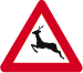 Panneau A27 Traversée de gros gibier