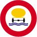 Panneau C24c Interdit transport marchandises polluantes