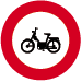 Panneau C9 Interdit cyclomoteurs
