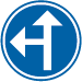 Panneau D3b Choix de directions obligatoires
