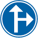 Panneau D3br Choix de directions obligatoires (variante)
