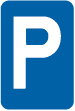 Panneau E9a Stationnement autorisé