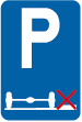 Panneau E9g Stationnement sur la chaussée