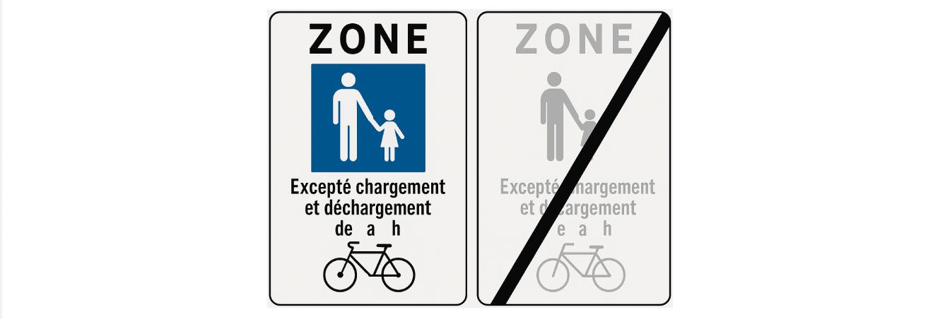 piétons et tram